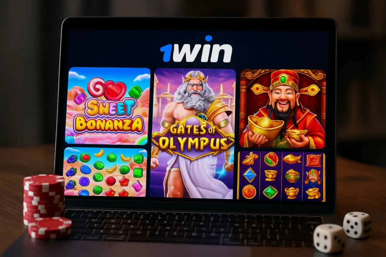 Лучшие онлайн-слоты 1Win: Sweet Bonanza, Gates of Olympus и другие