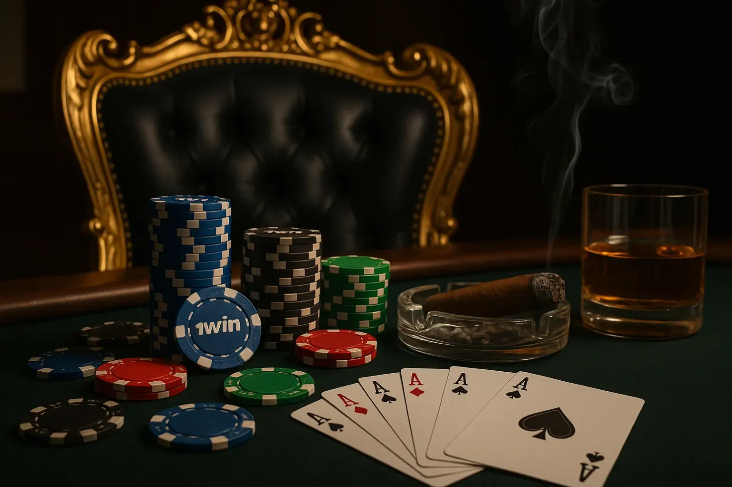 Секреты покера для VIP: стратегии и сценарии успеха на 1Win